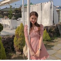 ĐẦM HỒNG ĐẮP CHÉO CHÂN BÈO