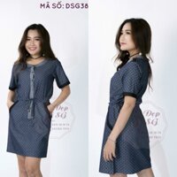 Đầm Jean Denim