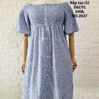 ĐẦM KẺ HỞ VAI BIG SIZE