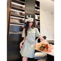 Đầm khaki Miu*Miu