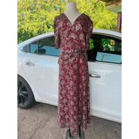 Đầm kim sa trung niên siêu đẹp Hàng có sẵn giao ngay Giá 360k