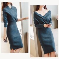 ĐẦM LEN BODY ĐẸP