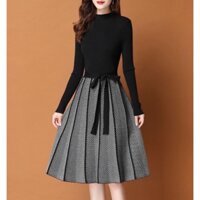 ĐẦM LEN DỆT KIM CAO CẤP