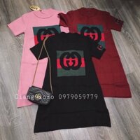 Đầm len Gucci full màu hàng QC