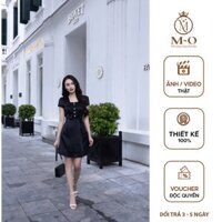 Đầm liền công sở dáng A Evelyn _ DK240426 MO