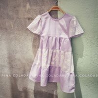 Đầm linen hoa cúc Tana cho bé gái