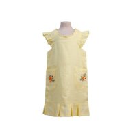 Đầm Linen, thương hiệu By Mom, họa tiết thêu tay