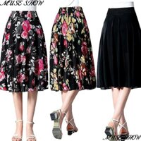 Đầm Lụa Lạnh Mỏng Mùa Hè Kiểu Mới 2023 Dễ Phối Đồ Thoải Mái Có Size Lớn Cho Nữ Trung Niên