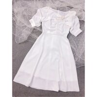 Đầm lụa trắng