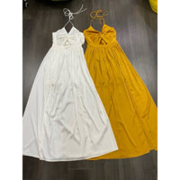 Đầm lụa Yumi kim dài