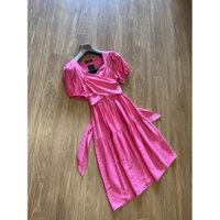 Đầm Mango tơ đũi siêu mát sz XL