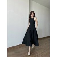 Đầm Maxi Cổ Yếm Dài