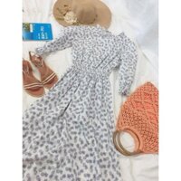 Đầm Maxi Đi Biển Phong Cách Vintage (tay dài , tay ngắn) Có ảnh thật