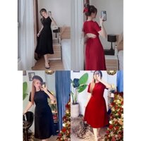 Đầm maxi hở lưng Big size dành cho khách ngoại cỡ từ 60-90 ký