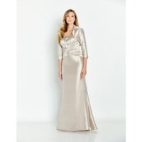 Đầm maxi lụa đuôi cá Bora USA VNXK TQXK đầm tiệc 2 dây ôm body dáng dài phối kèm khoác crop top xuất khẩu dư xịn