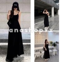 Đầm maxi nữ hai dây dáng dài ôm body, Váy 2 dây dáng xoè siêu xinh phong cách nhẹ nhàng tiểu thư ANASHOP9X - Hàng mới về