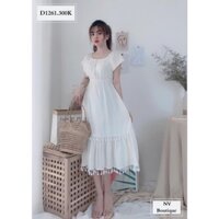 ĐẦM MAXI TRỄ VAI - NHATVY D1261