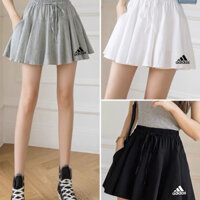 Đầm Ngắn Dáng Chữ a Xếp Ly Ôm Eo Chống Ánh Nhũ Mẫu Mới Nhất 2023 Thời Trang Cho Nữ