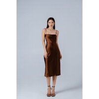 đầm ngang hở lưng cao cấp