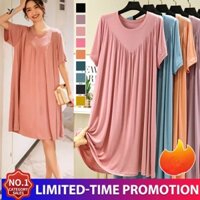 Đầm Ngủ Cotton Mềm Mại Thoáng Khí Cho Phụ Nữ Mang Thai