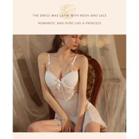 Đầm Ngủ Lụa Cao Cấp Guiruo Sexy Có Cúp Nâng Ngực