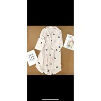 Đầm ngủ sơ mi tây lỡ cao cấp