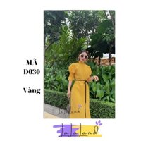 Đầm nhún màu D030V