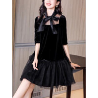 Đầm nhung bigsize -  maxi bigsize - Đầm đi biển - Đầm dự tiệc - Đầm thời trang bigsize 45-120kg