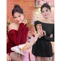 ĐẦM NHUNG NGỌC TRINH (HÌNH THẬT CHỤP SÀN) (100% MY TRÀ MAY)