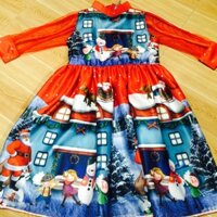 Đầm Noel bé gái