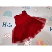 Đầm Noel Giáng Sinh công chúa bé gái size 90