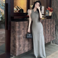 Đầm Nữ Body Nữ Dáng Dài Xinh D132, Váy Body Kiểu Dáng Dài Thiết Kế Sang Chảnh Tôn Dáng MAHALA