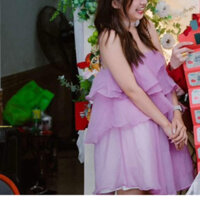 Đầm Nữ Hai Dây Xếp Tầng Bánh Bèo - MONO DRESS - GOÛT DE JUN