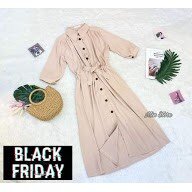 Đầm Nữ [HÀNG THIẾT KẾ] Váy Lỡ Tay Nơ Eo Zara - MAIDEN