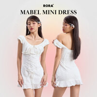 Đầm Ôm Mini Xô Thêu Hoa Nhí MABEL MINI DRESS - RORA