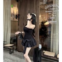 Đầm ống nhúng nơ lớn pc