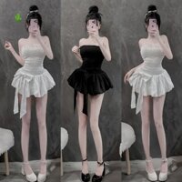 Đầm ống nhúng nơ lớn PC