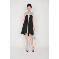 Đầm Oversize phối ren cổ