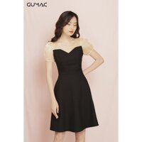 Đầm phối vải kim tuyến