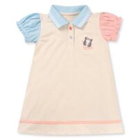 Đầm polo bé gái Animo LU1225034 (1-6Y, Kem, TT01)
