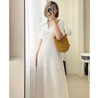 Đầm Polo Dáng Maxi Hàng Quảng Châu V1021- Lolla_Fashion