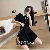 Đầm Polo Tay Ngắn Ôm Body Váy polo đi dự tiệc Xinh Yêu ACOLA Z009