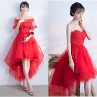 ĐẦM REN DẠ HỘI DỰ TIỆC CÚP NGỰC KÈM ÁO CHOÀNG SANG TRỌNG CÓ SIZE LỚN XXL- HÀNG NHẬP KHẨU