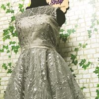 Đầm ren kim sa - xoè