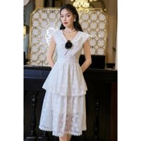 Đầm Ren Nữ MY WAY Thiết Kế Hai Tầng Dáng Xòe Sang Trọng 3MD0277