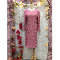 Đầm Ren Tơ Sang Đẹp 2 hand Hàn Quốc hiệu CHÂTELAINE- Size M