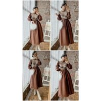 ĐẦM SANG CHẢNH PHONG CÁCH VINTAGE CỔ ĐIỂN