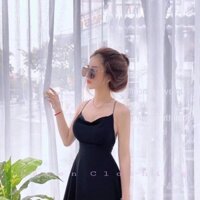Đầm sexy đan lưng dây cao cấp