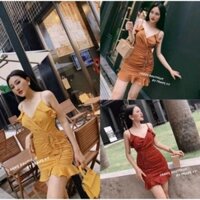 Đầm sexy quyến rũ chất Thun Cát Hàn