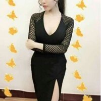 Đầm sexy tay dài